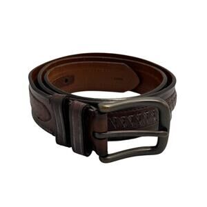 Orvis Brown Leather Belt
